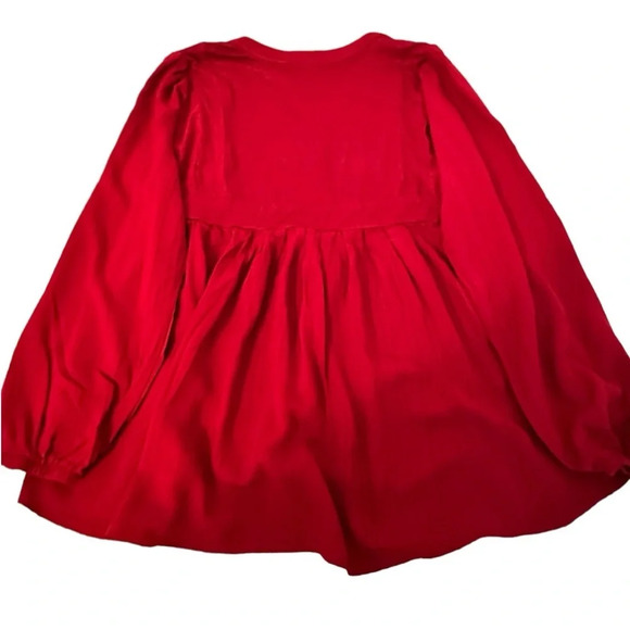 Knox Rose Ladies Vintage Embroidered Long Sleeve Top - Picture 6 of 6